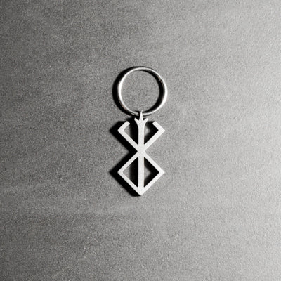 The brand given to those anointed for the Invocation of Doom. A minimalist take with faithful proportions, it is made from grade 5 titanium, meaning that it is super light to wear and is biocompatible.