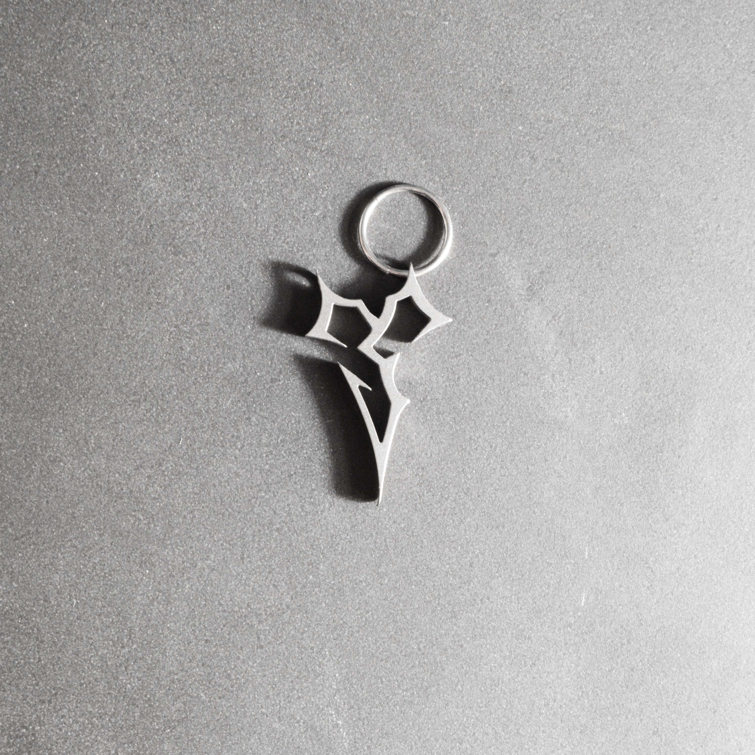 Zanarkand Abes Earring - Titanium - Arxiome