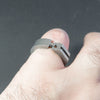 This is the Aegis ring. A modular ring with 2 interchangeable halves, which can be easily and securely swapped at will.